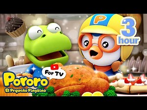 🎬Pororo Teatro de Episodios | Hábitos de Comida Saludable | Póroro - Episodios Completos