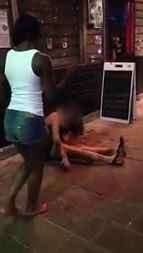 Drunk Girl Falls in Her Puke - 1067143