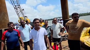 River dregging in river mandovi for casino lobby says villagers and has been stopped by Reis Magos side. Villagers says that the spot is like a gold mine for the villagers as over decades people have been getting "tisryo" | Citynews Goa
