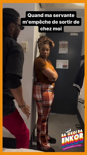 1.4M views · 52K reactions | Quand ma servante m'empeche de sortir de chez moi. 藍 | Sa C Koi Sa Enkor Media | Facebook