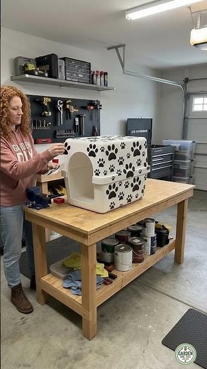 🐶🏠 Easy DIY Dog House | Simple & Affordable Dog Shelter #DIYGarden #DIYDogHouse #doghouse