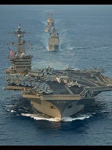 A Nuclear Titan Leads the Fleet: USS Nimitz Commands Its Strike Group Across the Indian Ocean #USSNimitz #CVN68 #NimitzClass | Naval History Vault