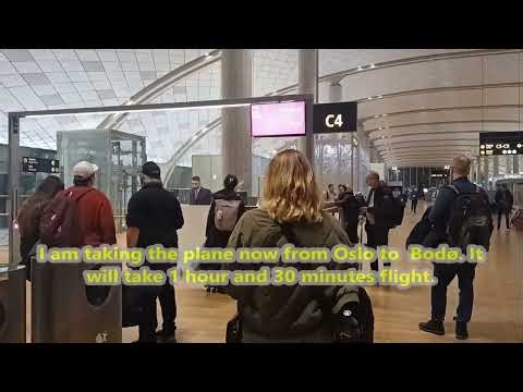 Review Norwegian Airlines Connecting Domestic Flight ❤👌👍✔ How to Arrive at Bodø from Oslo