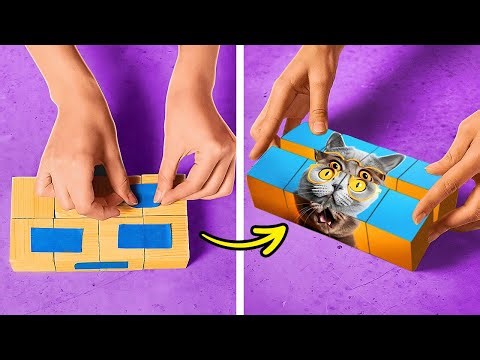 Spaß am Basteln mit Pappe & Papier: Einfache DIYs für alle zum Genießen zu Hause! 📦✂️