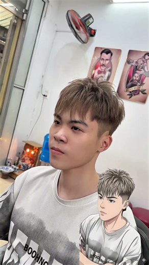 Cháy phố với diện mạo mới: Cắt layer tầng phối Nâu Khói cá tính #xuhuong #HaircutTrend