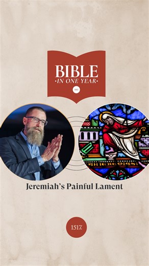 Jeremiah’s Painful Lament about God’s Unreliability - Jeremiah 15. It's not too late to start! Visit 1517.org/oneyear to catch up on previous posts and to find the Reading Guide for the Bible in One year. #BibleinOneYear | Chad Bird