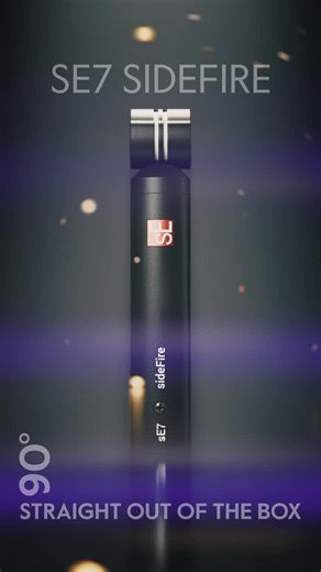 sE Electronics | Introducing the sE7 sideFire! Available now at an authorized sE Electronics dealer near you. For more information head to seelectronics.com | Instagram