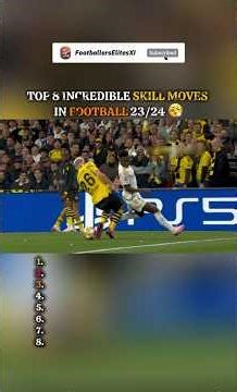 Top 8 Incredible Skill Moves In Football🥵💀
