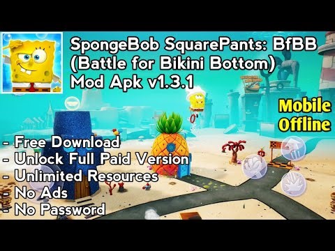SpongeBob SquarePants: Battle for Bikini Bottom Mod Apk v1.3.1‼️SpongeBob SquarePants: BfBB Mod Apk