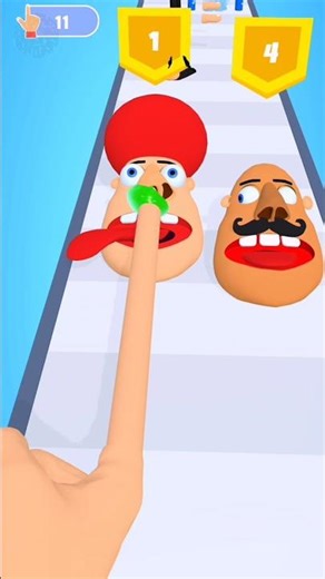 Long Dirty Finger Run Gameplay Lvl 35 #games #gameplay #funny #shorts