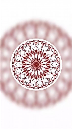 Easy Geometric Art Anyone Can Make! #shorts