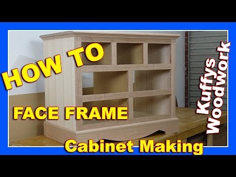 How to make cabinet face frame - mortise and tenon