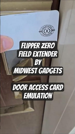 Flipper Zero Field Extender: Door Access Card Emulation