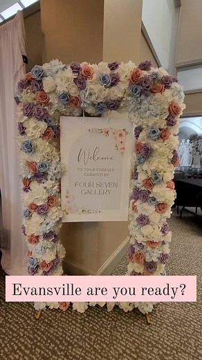 Evansville are you ready for the Contemporary Bride Expo tomorrow?? Stop by and say hi tomorrow from 12 - 4 pm. I'm offering some WILD SPECIALS for 2026! You have to be present to take advantage. See you all tomorrow! | Four Seven Gallery Event Planning and Designs, LLC