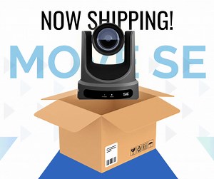 The Move SE is NOW SHIPPING!! 🎉🥳🪩 Contact your local reseller to get your very own ideal PTZ Auto-Tracking cam for multi-camera productions starting at $999 today! 📧: partners@ptzoptics.com https://ptzoptics.com/move-se/ | PTZOptics