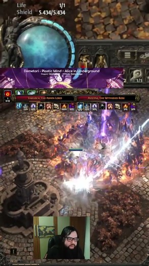 POE 2 0.4 First deadly 6 mods boss with Chaos and cold Chayula wolf #pathofexile2 #twitch