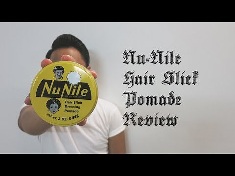 Nu-Nile Hair Slick Pomade Review