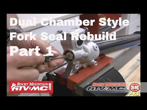 Fork Seal Replacement Part 1 (of 2) Dual Chamber Style Forks