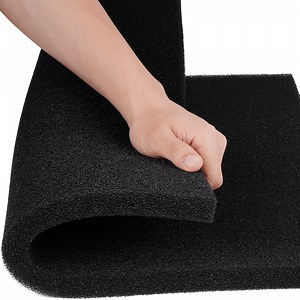 Aquarium Sponge Filter Pad, Bio Filter Media Foam Sponges, Cut-to-Size Foam for Fish Tank Ponds Filter Accessories (18.5"x18.5"x0.8", 35PPI) 1 Pack