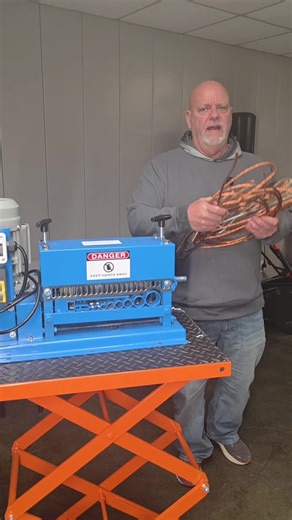 Automatic Wire Stripping Machine for Electricians