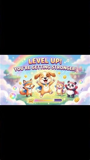 Level Up! You’re Getting Stronger 💪 | Kids Motivation Song