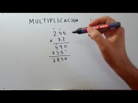 Multiplicar Números con decimales (con comas) 😵