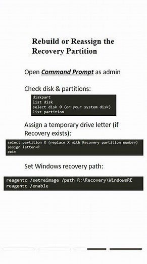 Fix "Windows RE Image Was Not Found" Error – Step-by-Step Guide #fix #error