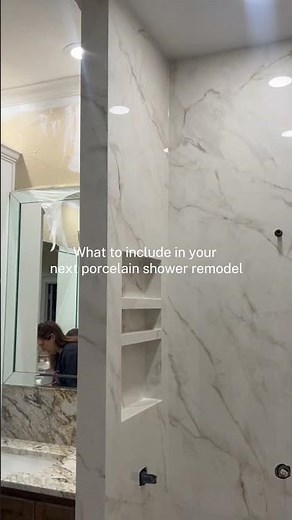 Porcelain Shower Niche