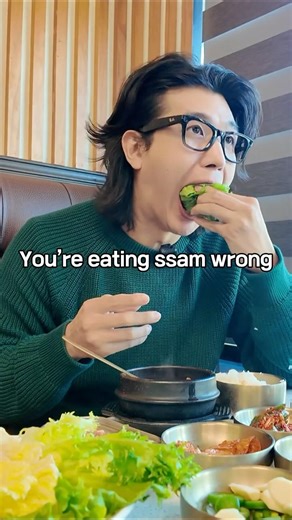 This Is How Koreans Eat Ssam