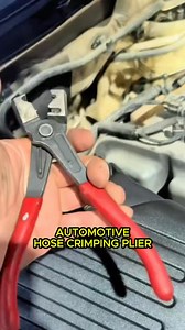 CRIMP IT & FORGET IT. 🔒 Secure coolant and fuel lines permanently. These pliers deliver the high-pressure grip standard worm clamps can't match. Safety first. SECURE YOUR RIDE! 👇 https://quickmechtools.com/products/automotive-hose-crimping-plier #quickmechtools #fyp #FuelLines #CoolingSystem #MechanicTools #SafetyUpgrade | Quickmechtools