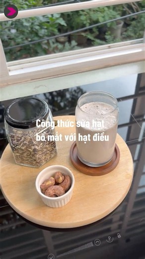 Cách nấu sữa gạo rang - hạt điều bổ mắt bằng máy làm sữa hạt