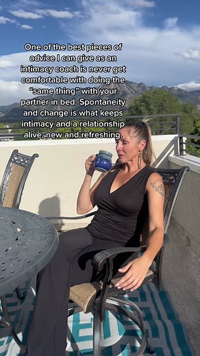 Getting comfortable in our partnerships can be a huge factor in losing intimacy. We stop treating our partners to date nights, spontaneity, etc. It’s crucial to keep trying new things 🤍 #trynewthings #relationshipgoals