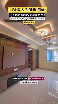 1 BHK & 2 BHK Flats in Electronic City Phase 1 Bangalore | Near Wipro Infosys