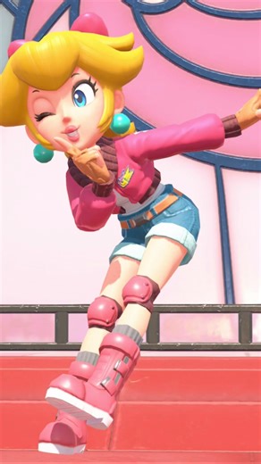 Mario Kart World- Selecting Peach voice clips (Samantha Kelly & Courtney Lin)