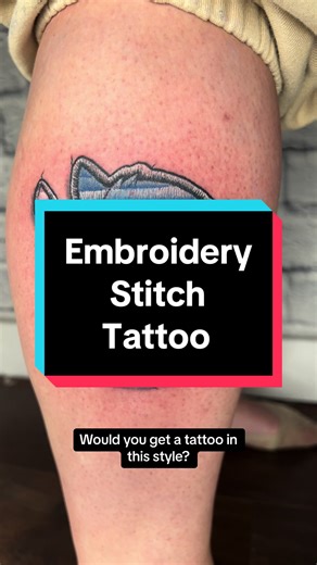 Exquisite Embroidery Tattoo: A Delightful Stitching Experience