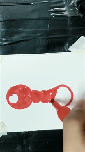 Red ant ready to explore the world easy drawing 😌