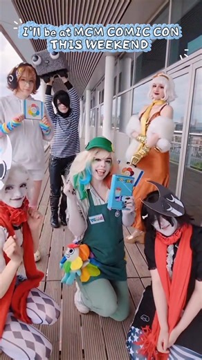COMIC CON THIS WEEKEND #comiccon #cosplay #dandysworld #mcmcomiccon #cosplayer
