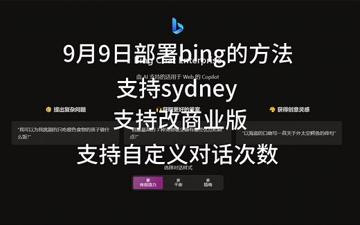 关于Bing一些问题的解决方案
