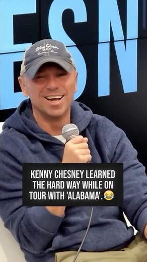 Kenny Chesney Learned the Hard Way While on Tour With Alabama
