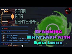 SMS & WhatsApp Spoofing Using Kali Linux | Send Spoofed WhatsApp Messages | WhatsApp Bombing