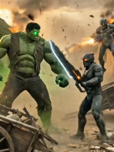 Hulk vs Alien Epic Showdown