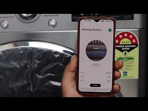 How to Connect LG Washing Machine to Mobile WIFI?