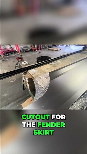 Metal Shop Magic: Fender Skirt & Slide-Out Cutout Fabrication! #shorts
