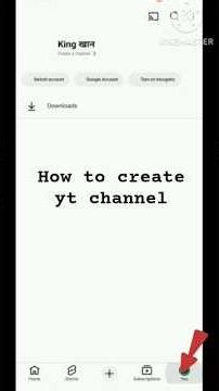 How create yt channel in just 20 sec #shorts #subscribe