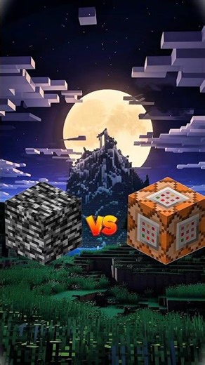Bedrock Vs Command Block 🔥 #shorts #minecraft