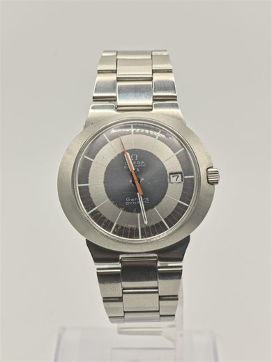 Omega Geneve Dynamic Automatic Watch Bullseye Dial Date Men Swiss Vintage - 281 - Etsy
