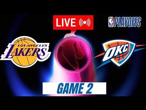 NBA LIVE! Los Angeles Lakers vs Oklahoma City Thunder May 8, 2026 | 2026 NBA Playoffs Game 2 Live 2K