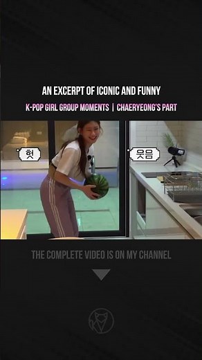 An Excerpt of ICONIC and FUNNY K-Pop girl group moments | Itzy Chaeryeong Part