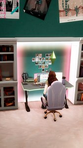 371K views · 4.8K reactions | building a custom gaming setup with LED lights in the sims 4 using the tool mod ✨ #thesims4 | daniellebuilds | Facebook
