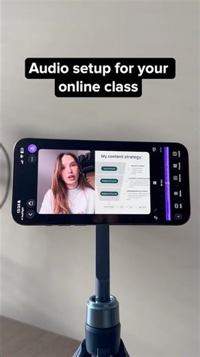 Audio setup for online classes with your phone | Best microphone setup for online teaching